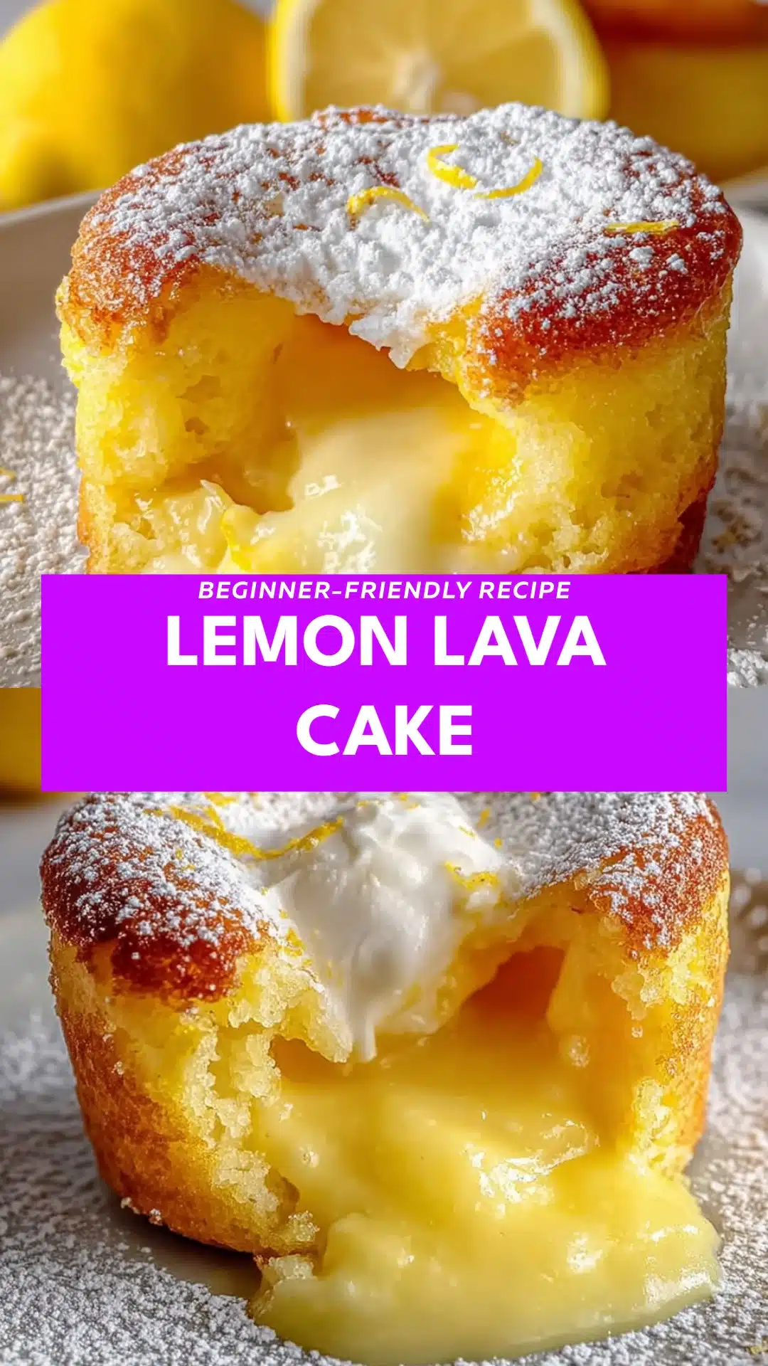 Lemon Lava Cake