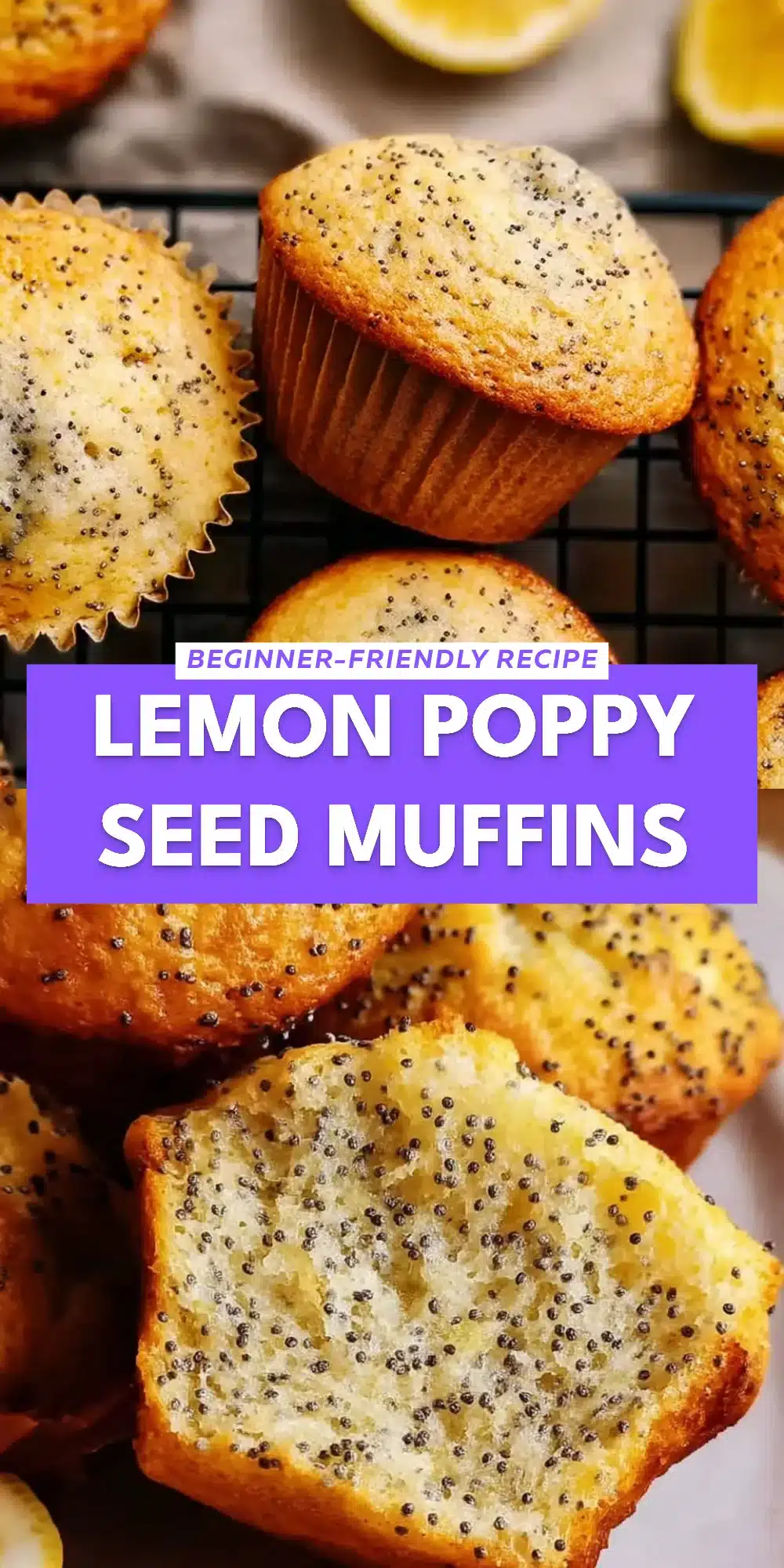 Lemon Poppy Seed Muffins