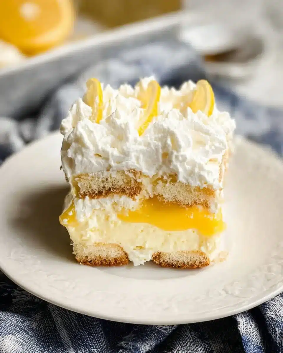 Lemon Tiramisu