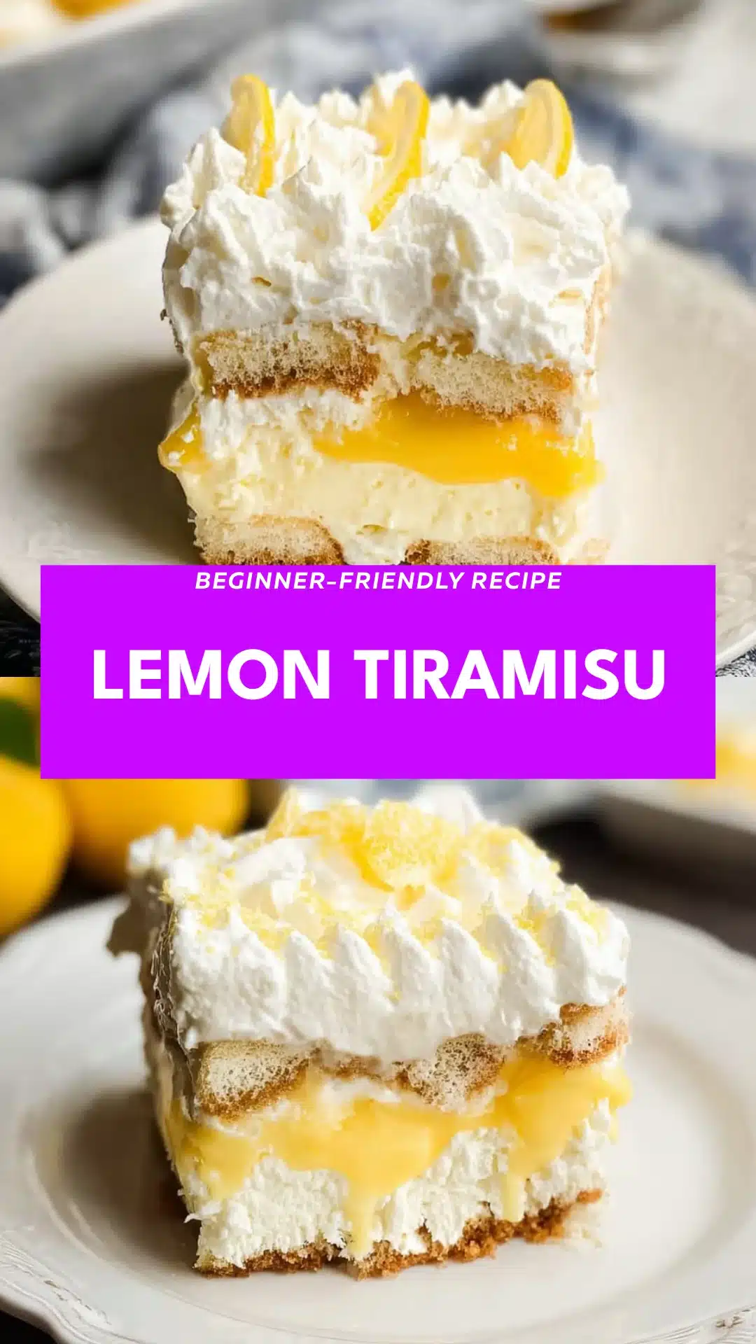 Lemon Tiramisu