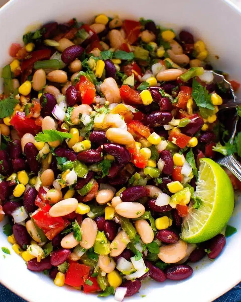 Easy Mexican Bean Salad