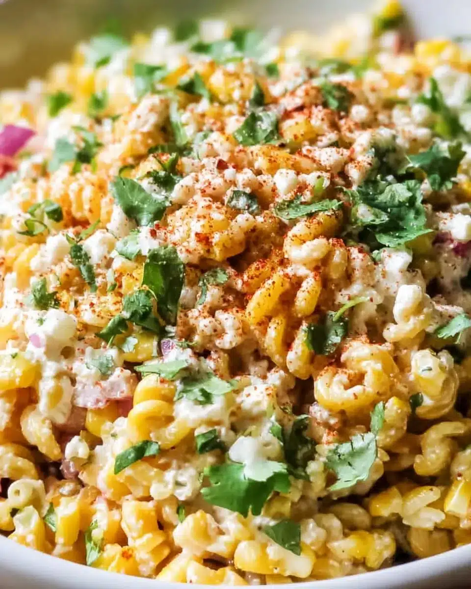 Mexican Street Corn Pasta Salad