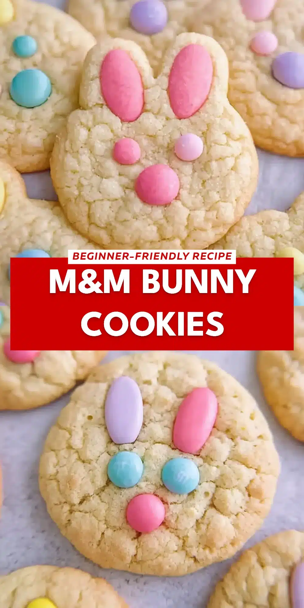 M&M Bunny Cookies