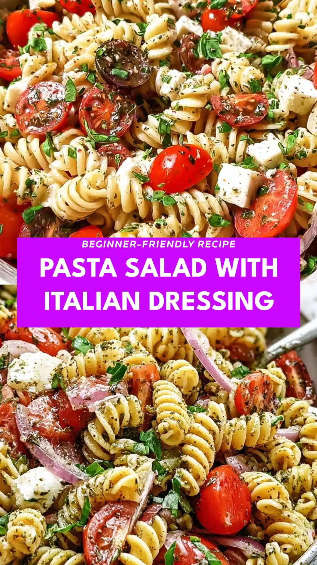 Pasta Salad with Italian Dressing