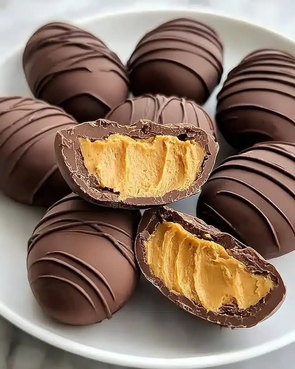 Healthy Peanut Butter Eggs