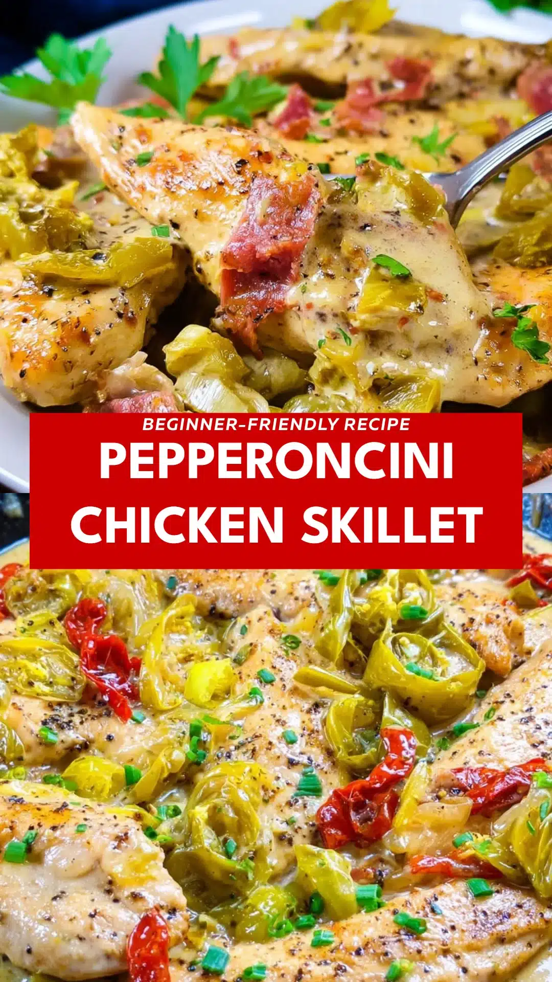 Pepperoncini Chicken Skillet