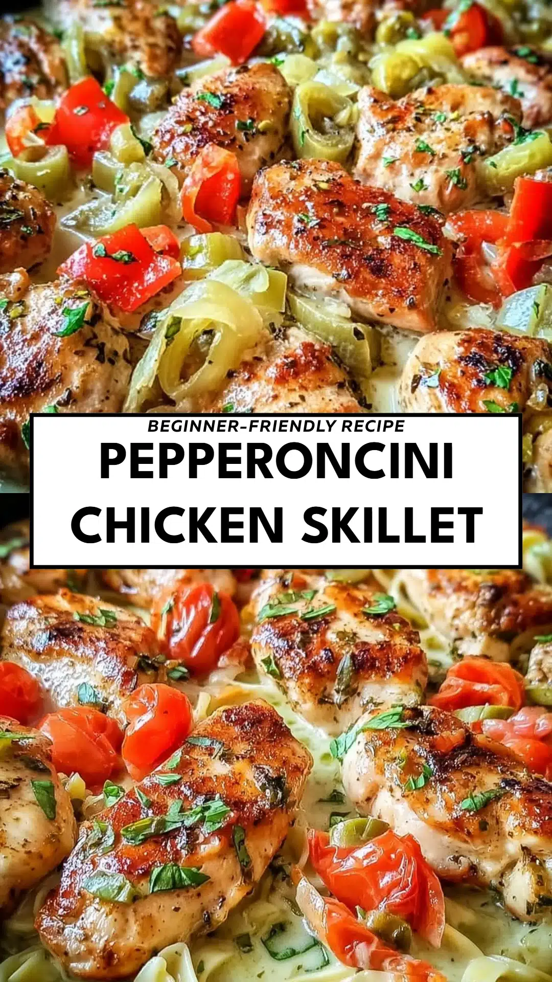 Pepperoncini Chicken Skillet