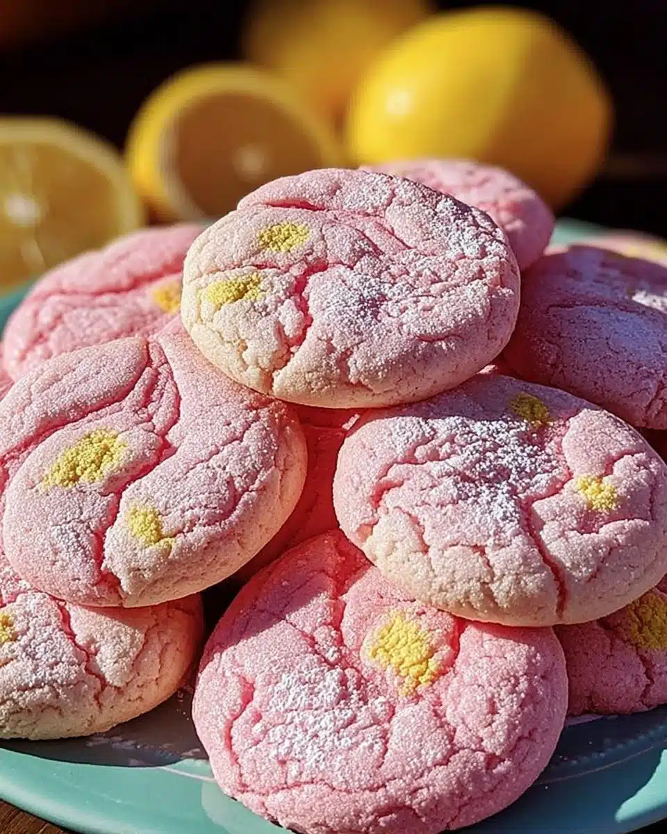 Pink Lemonade Cookies