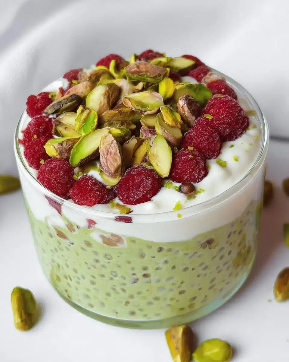 Pistachio Overnight Oats
