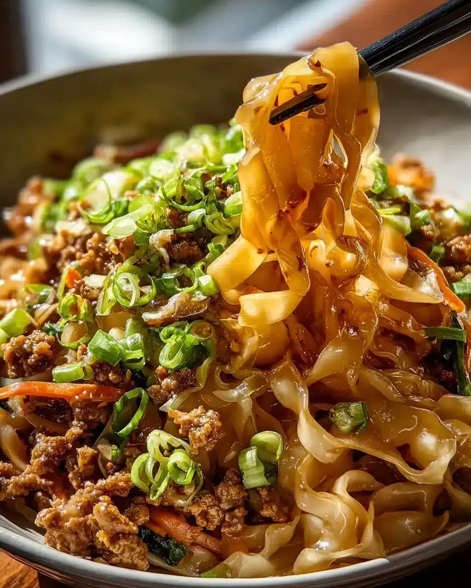 Potsticker Noodle Bowl
