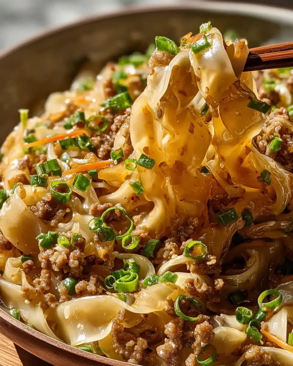 Potsticker Noodle Bowl