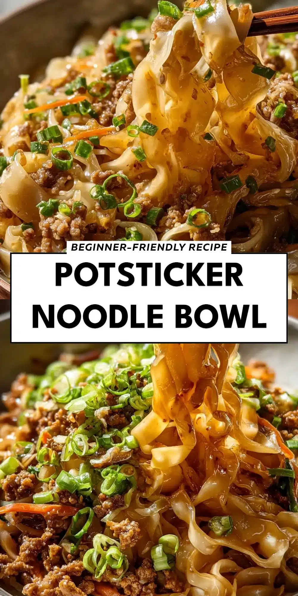 Potsticker Noodle Bowl