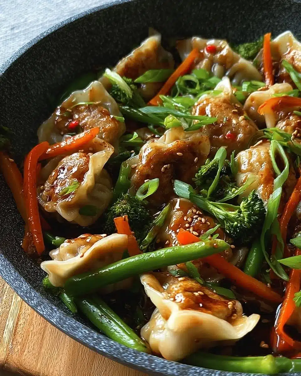 Potsticker Stir Fry Delight