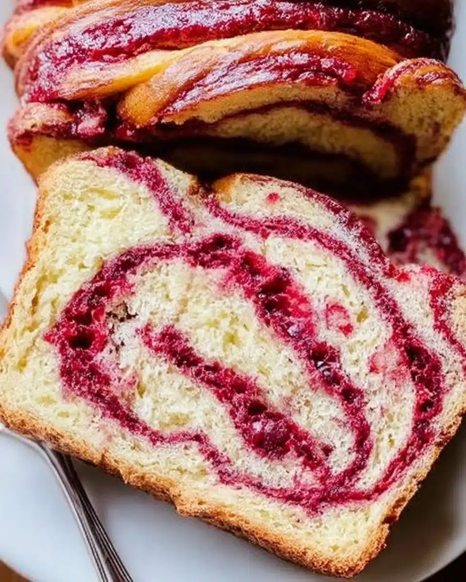 Irresistible Raspberry Bread