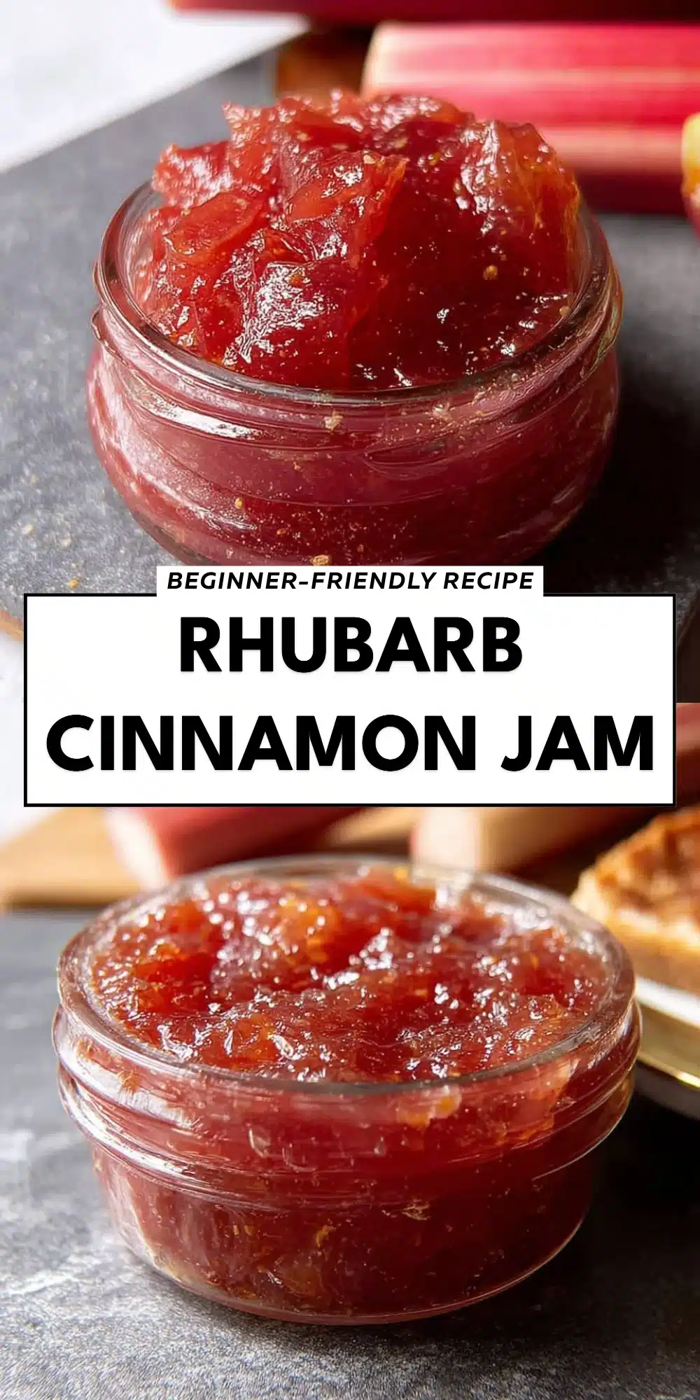 Rhubarb Cinnamon Jam