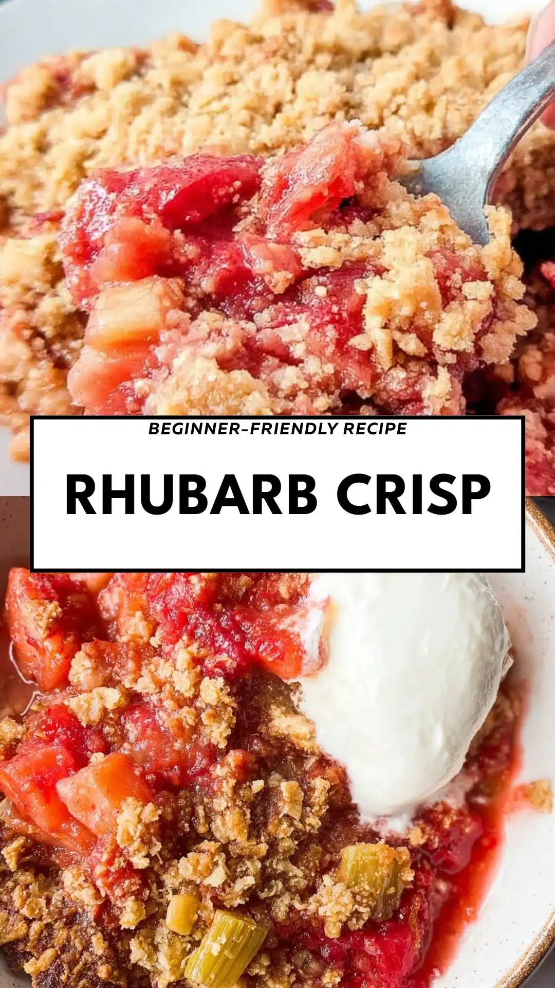 Rhubarb Crisp
