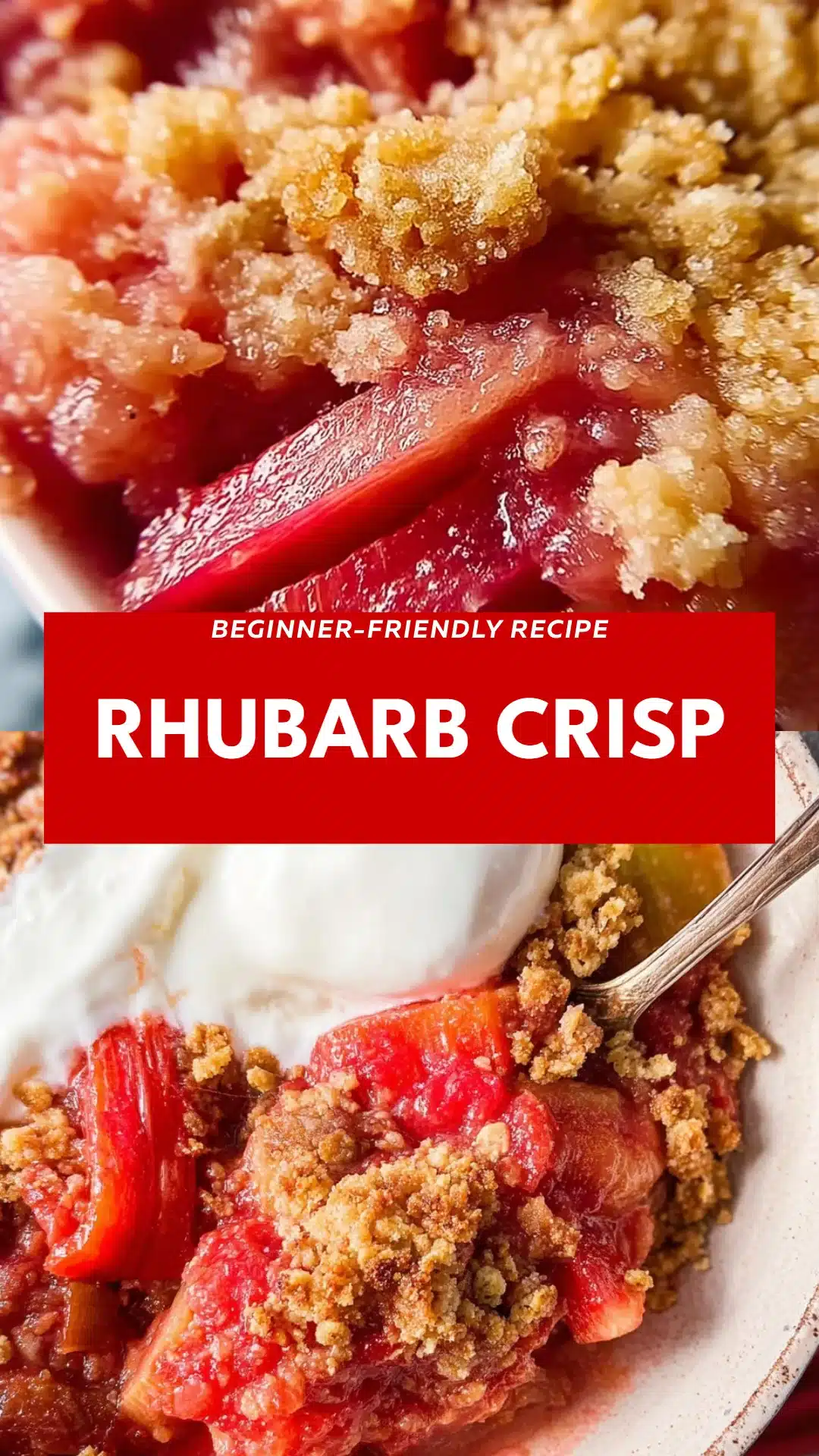 Rhubarb Crisp