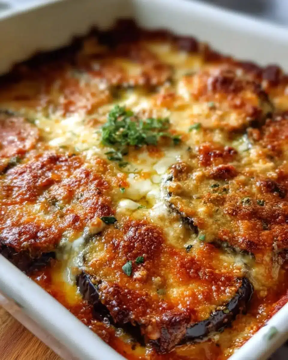 Ricotta Eggplant Casserole