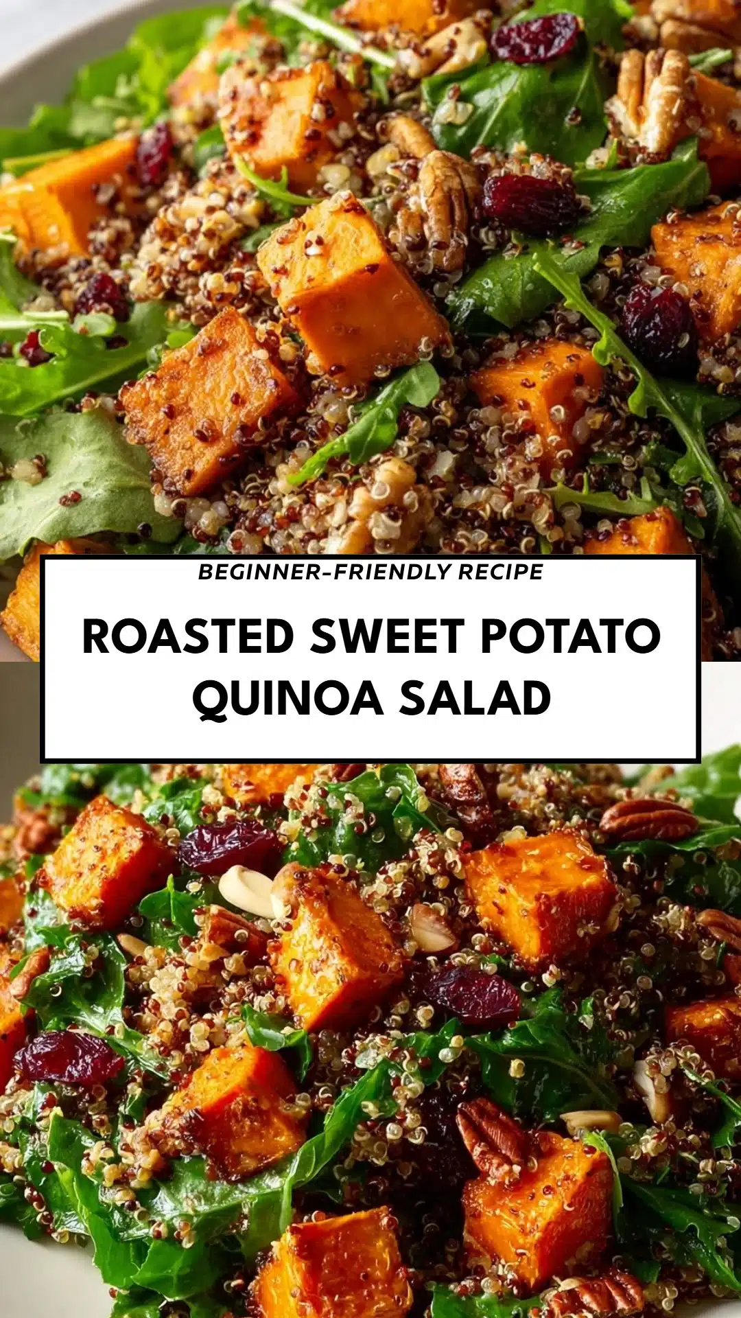 Roasted Sweet Potato Quinoa Salad