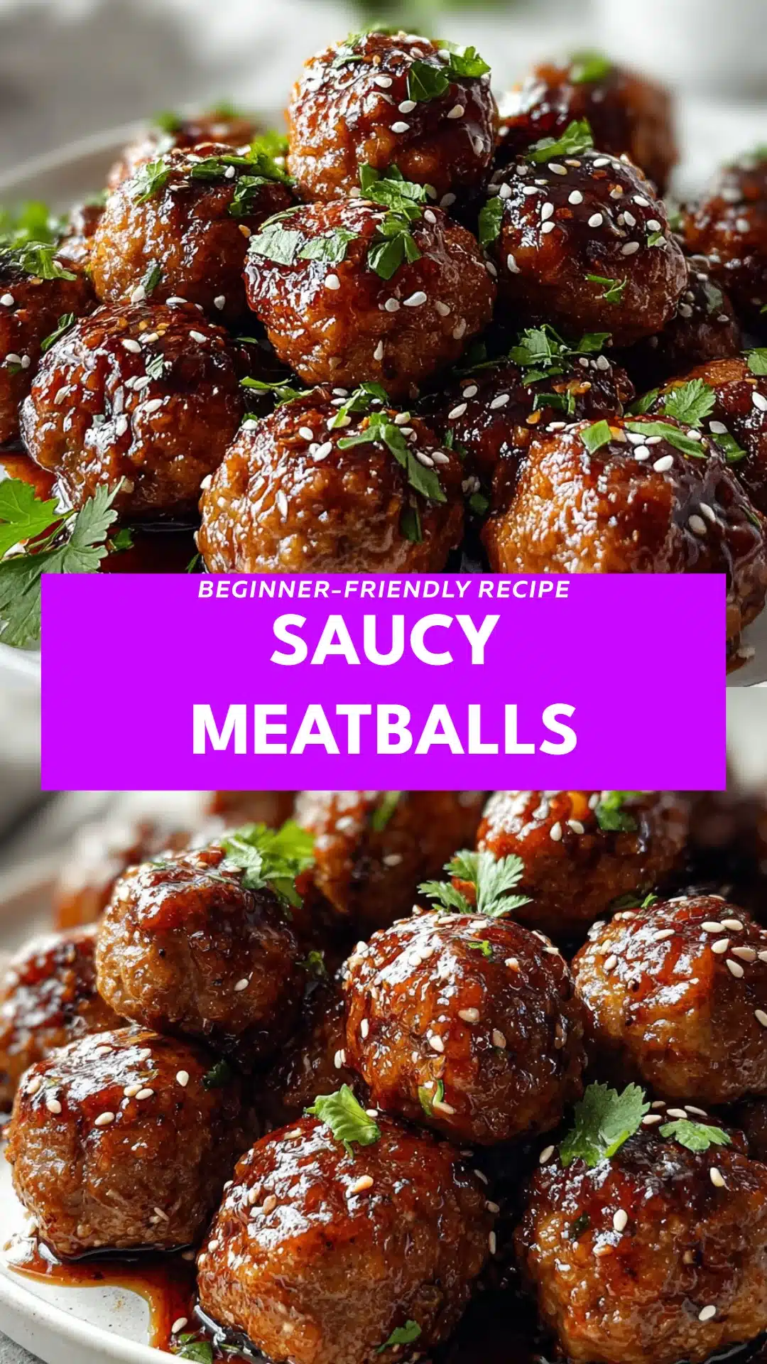 Saucy Meatballs