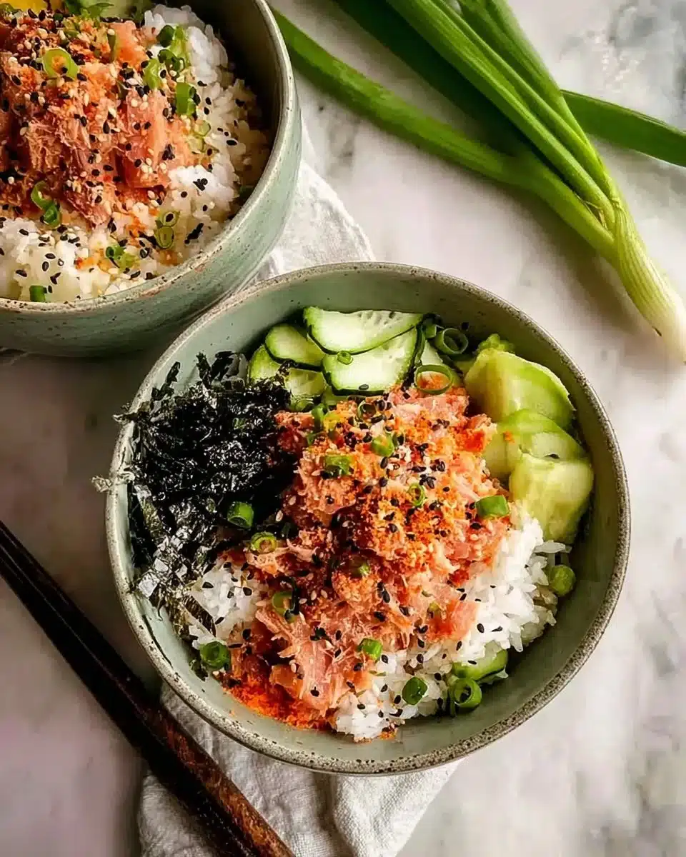 Sesame Spicy Tuna Rice Bowl