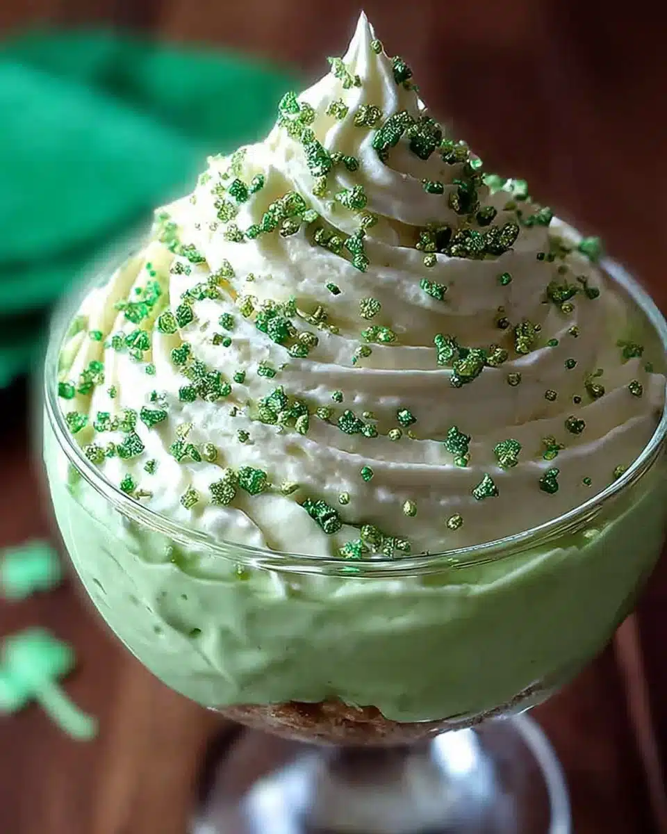 Shamrock Cheesecake Fluff