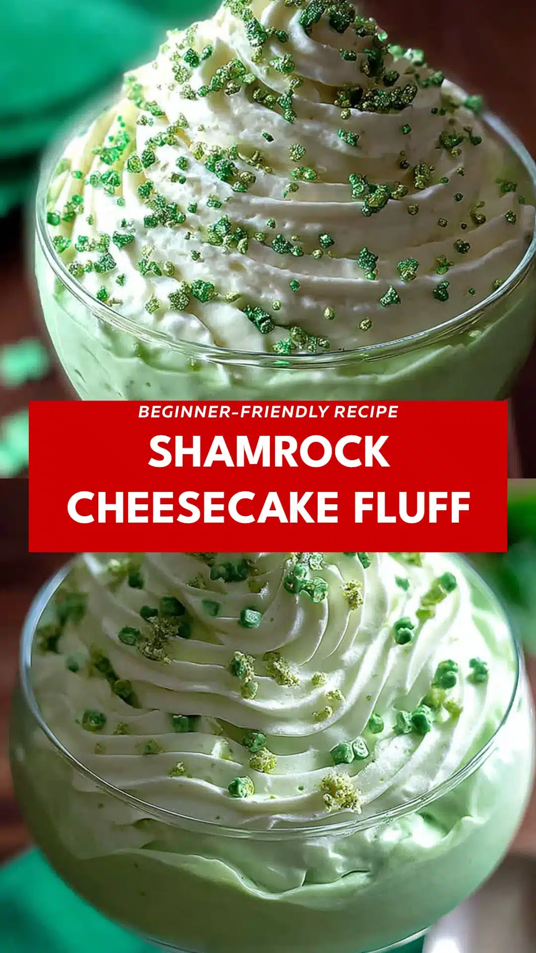 Shamrock Cheesecake Fluff