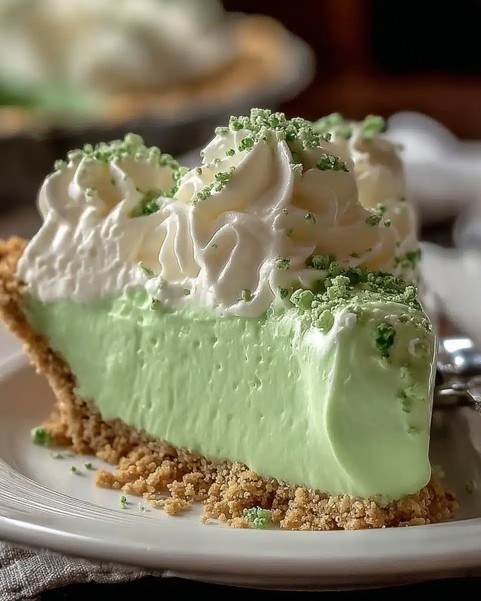Shamrock Shake Pie