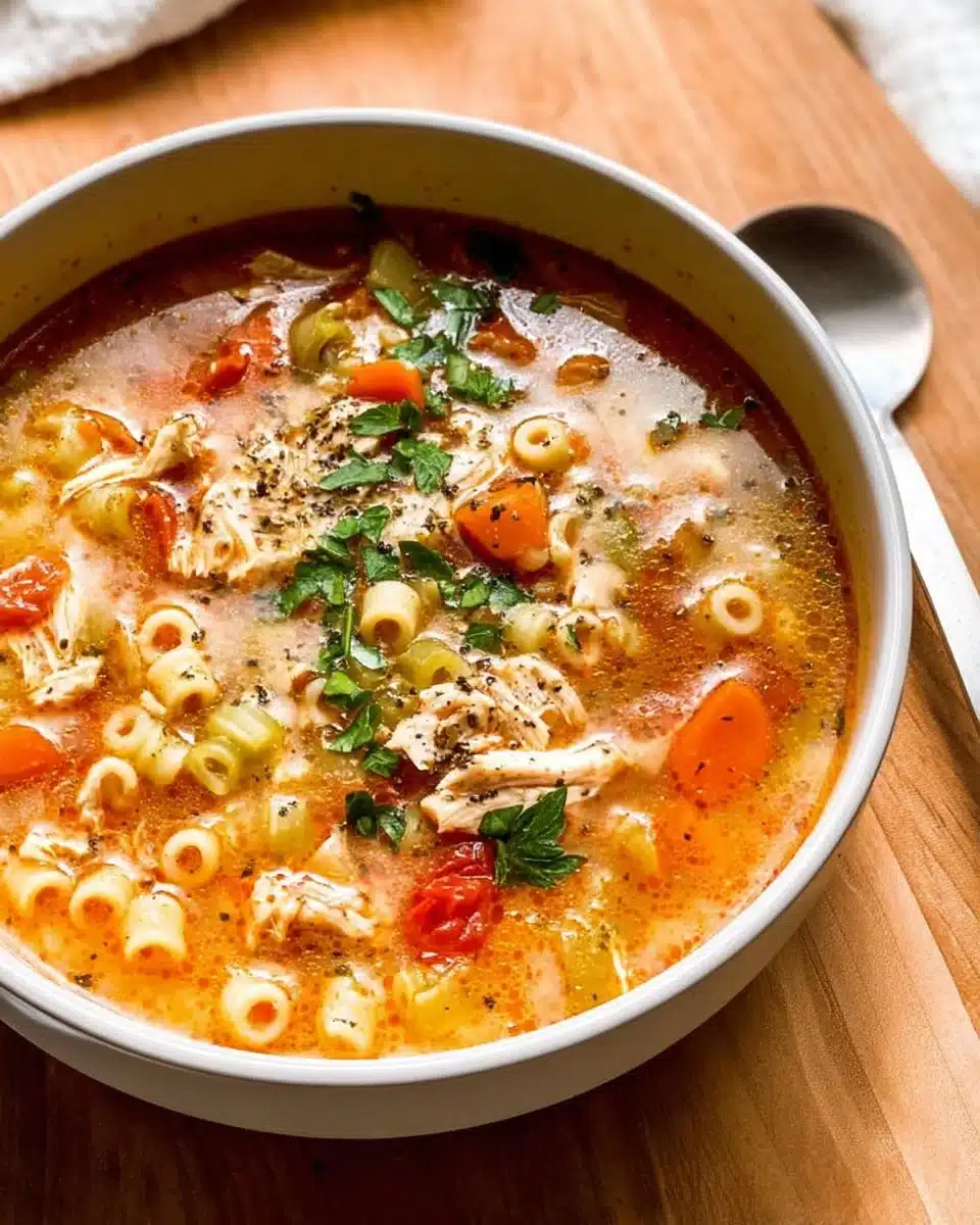 Sicilian Chicken Soup