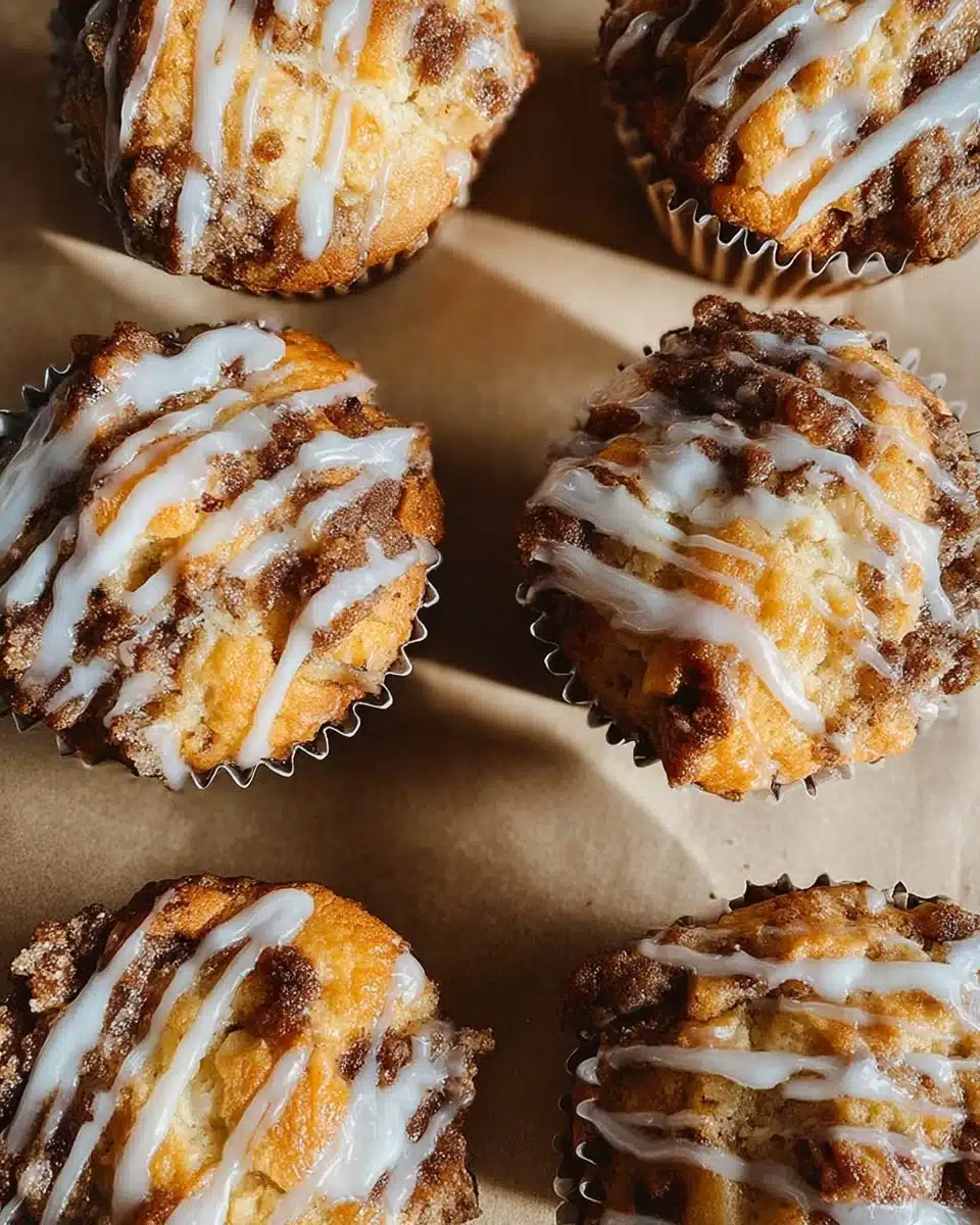 Sourdough Coffee Cake Muffins