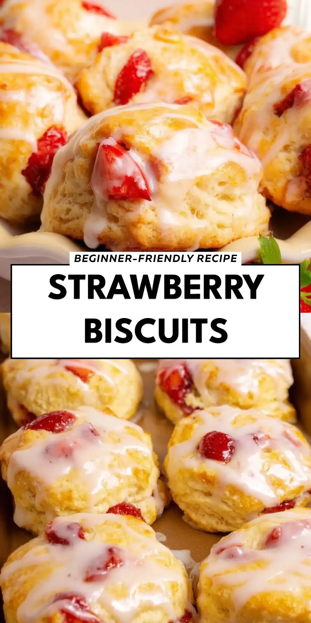 Strawberry Biscuits