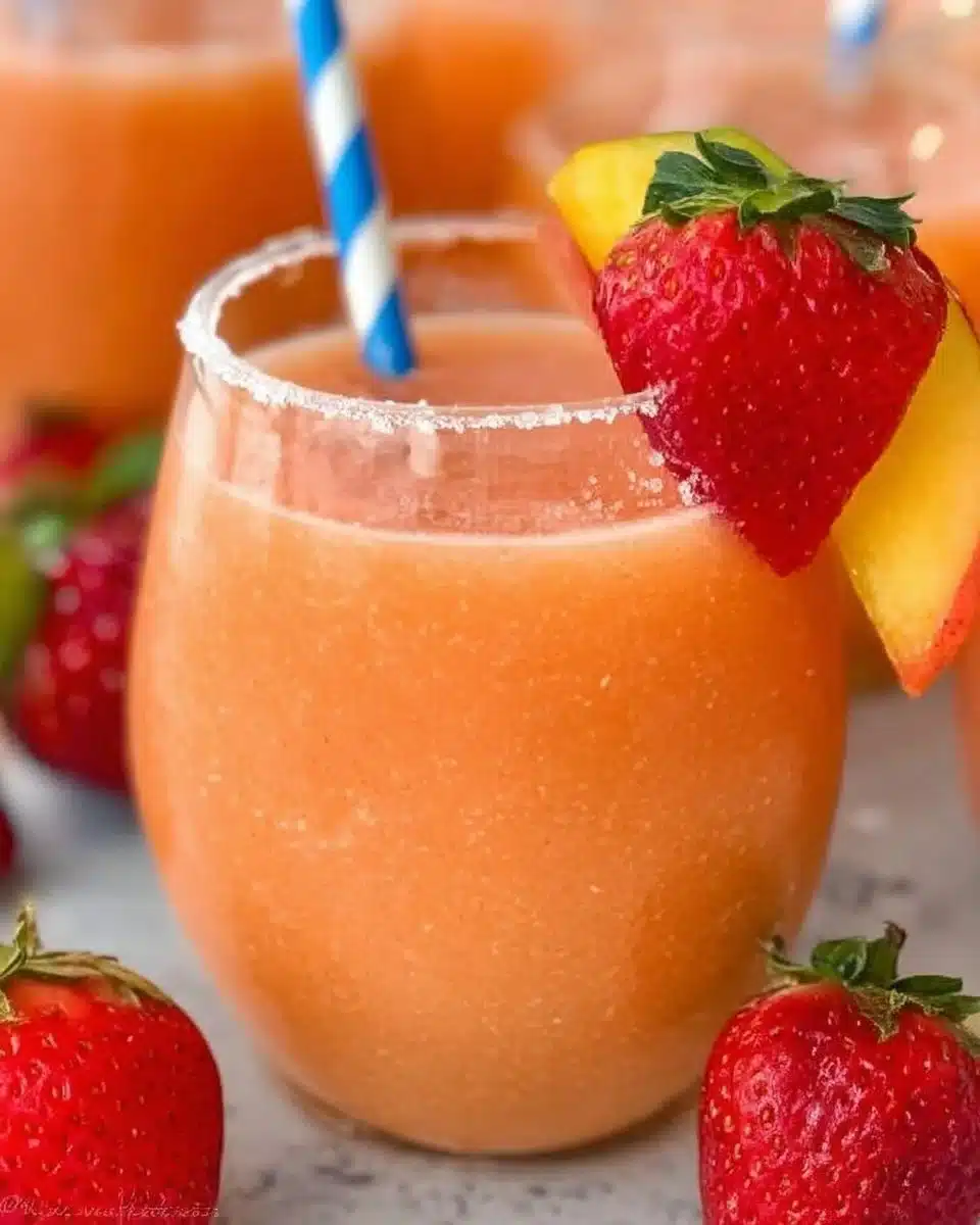 Strawberry Mango Margarita