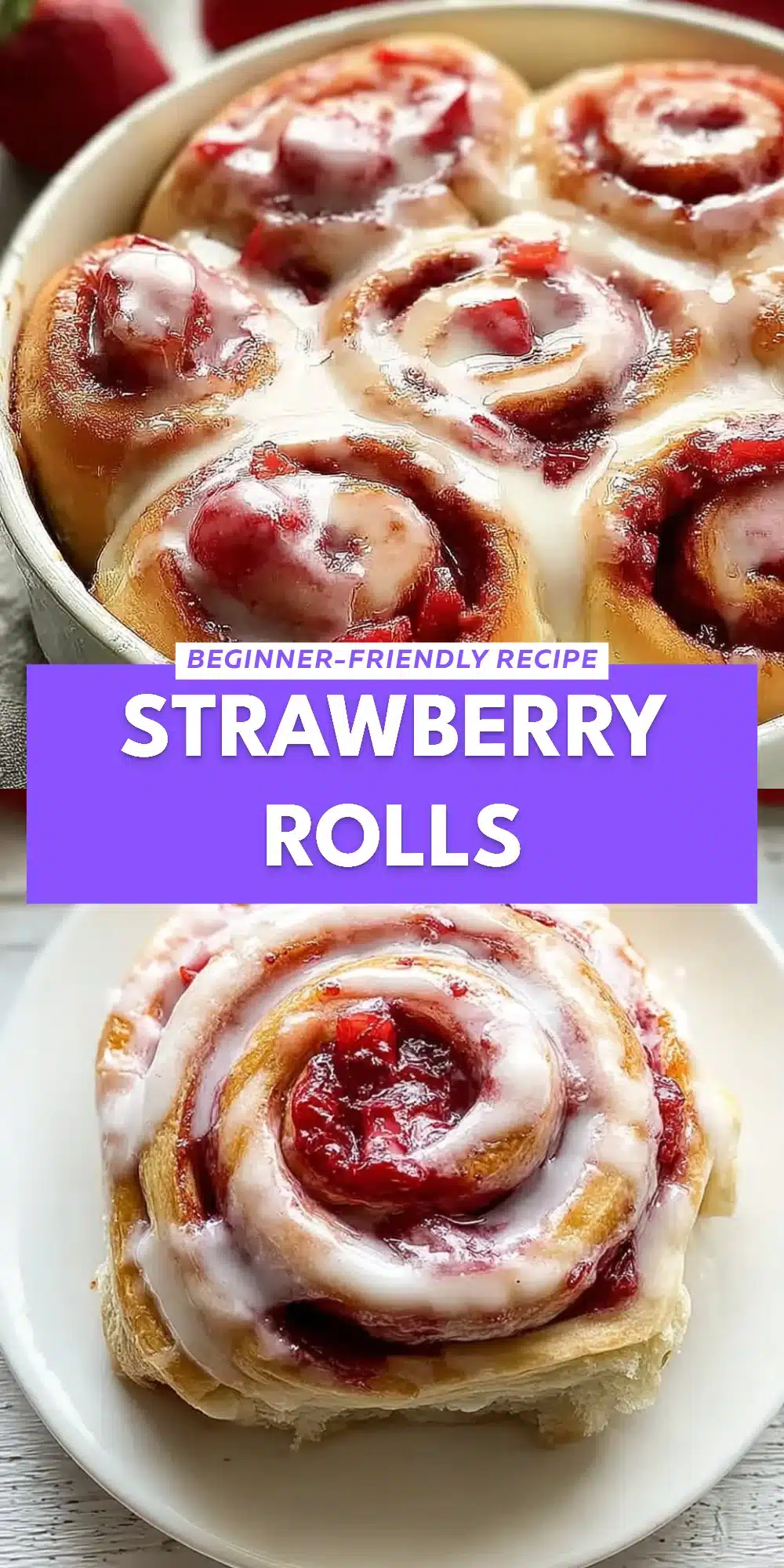 Strawberry Rolls
