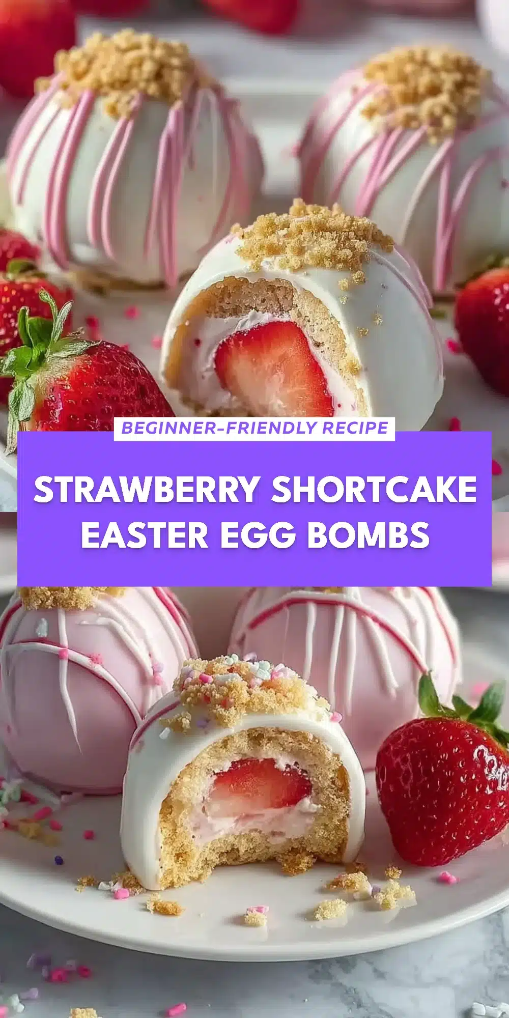 Strawberry Shortcake Easter Egg Bombs