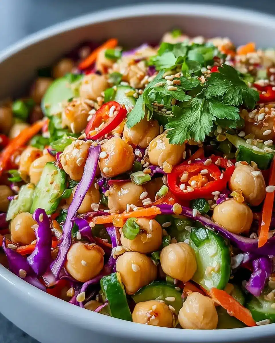 Thai Chickpea Salad