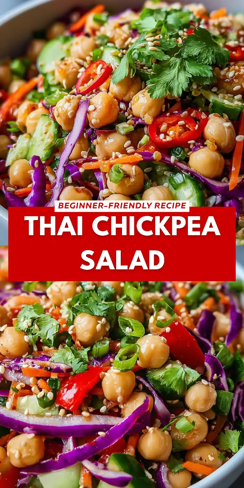 Thai Chickpea Salad