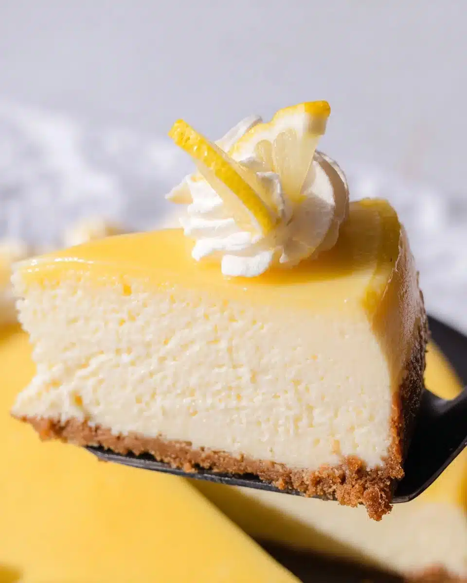 Triple Lemon Cheesecake