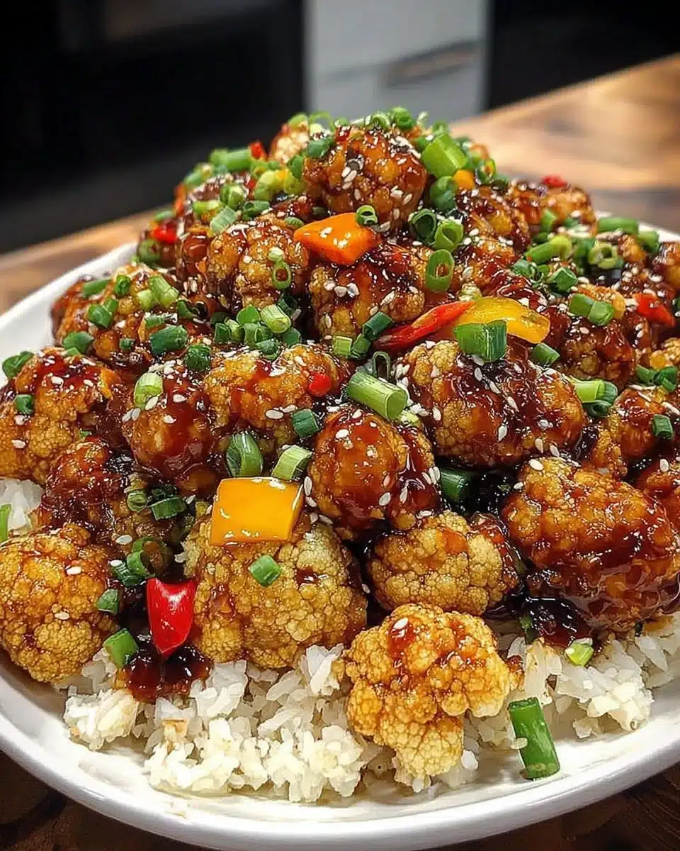 Tso's Cauliflower Bowls
