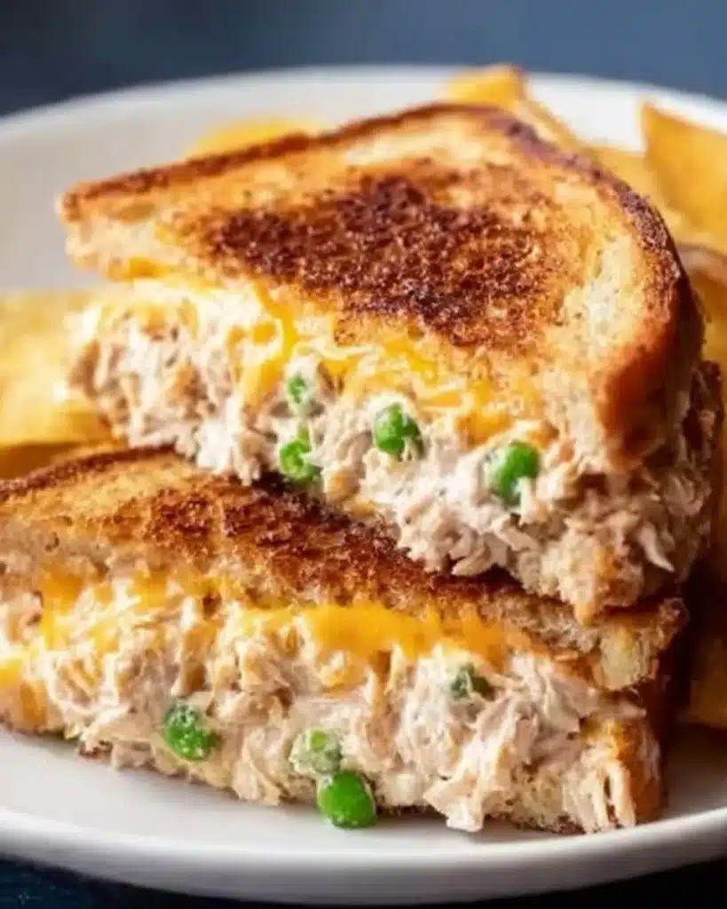 Tuna Melt Sandwich without bread, a healthy and delicious meal option.