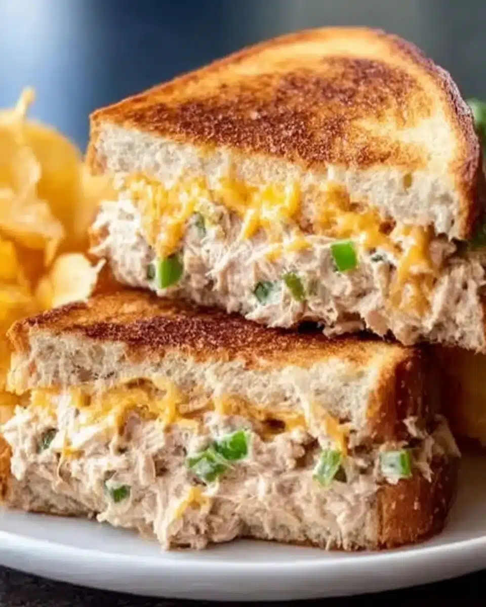 Tuna Melt Sandwich Without Bread
