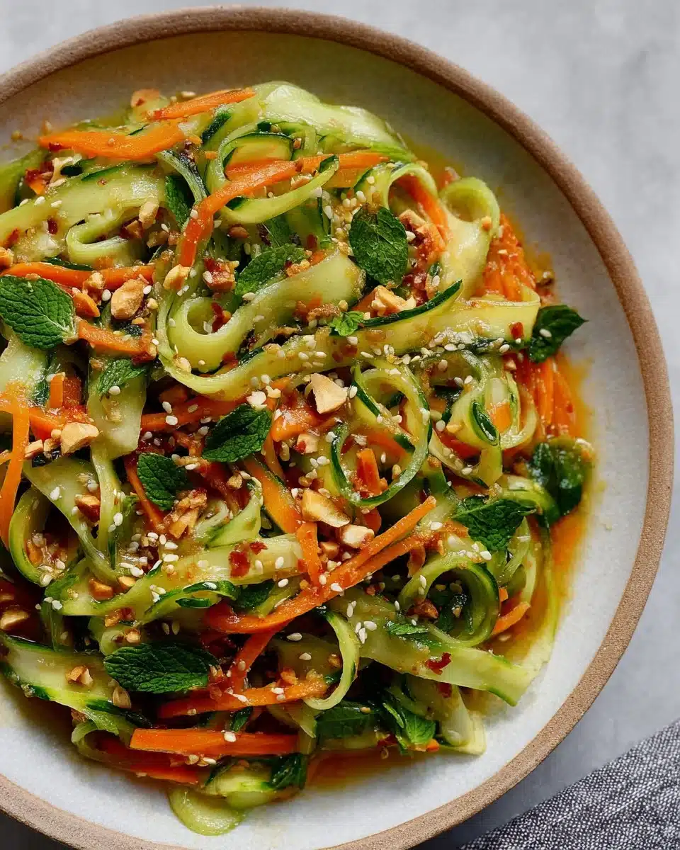 Vietnamese Cucumber and Carrot Salad