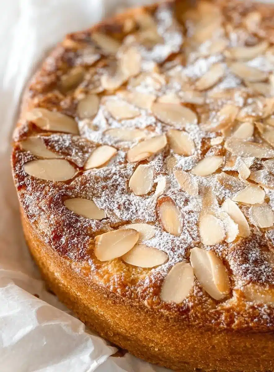 Almond Croissant Cake