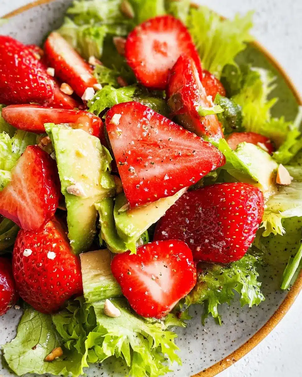 Avocado Strawberry Salad