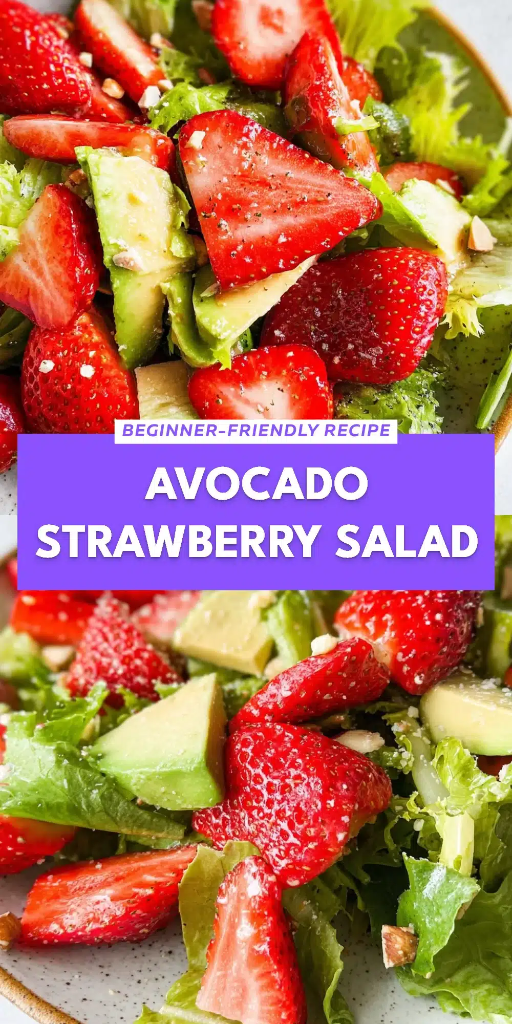 Avocado Strawberry Salad
