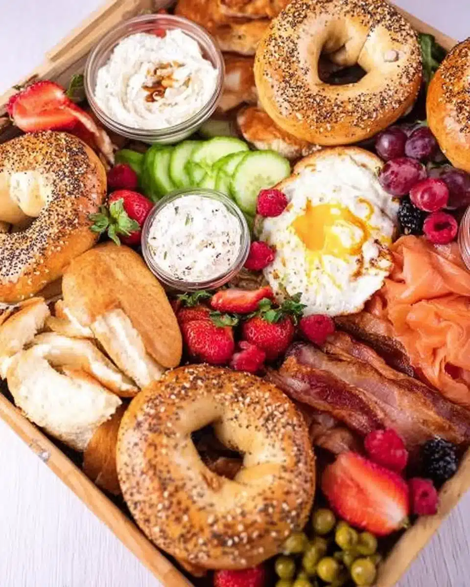 Bagel Breakfast Board