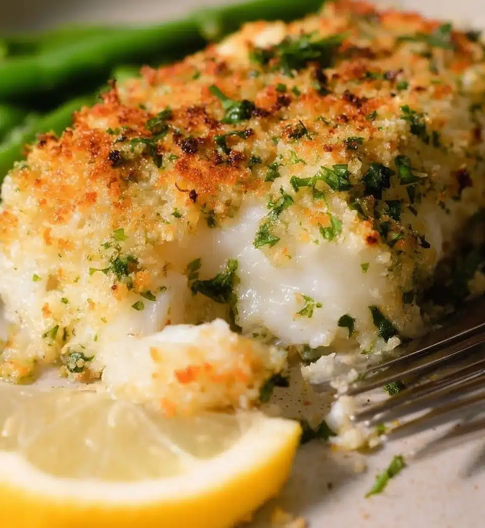 Baked Parmesan Crusted Cod