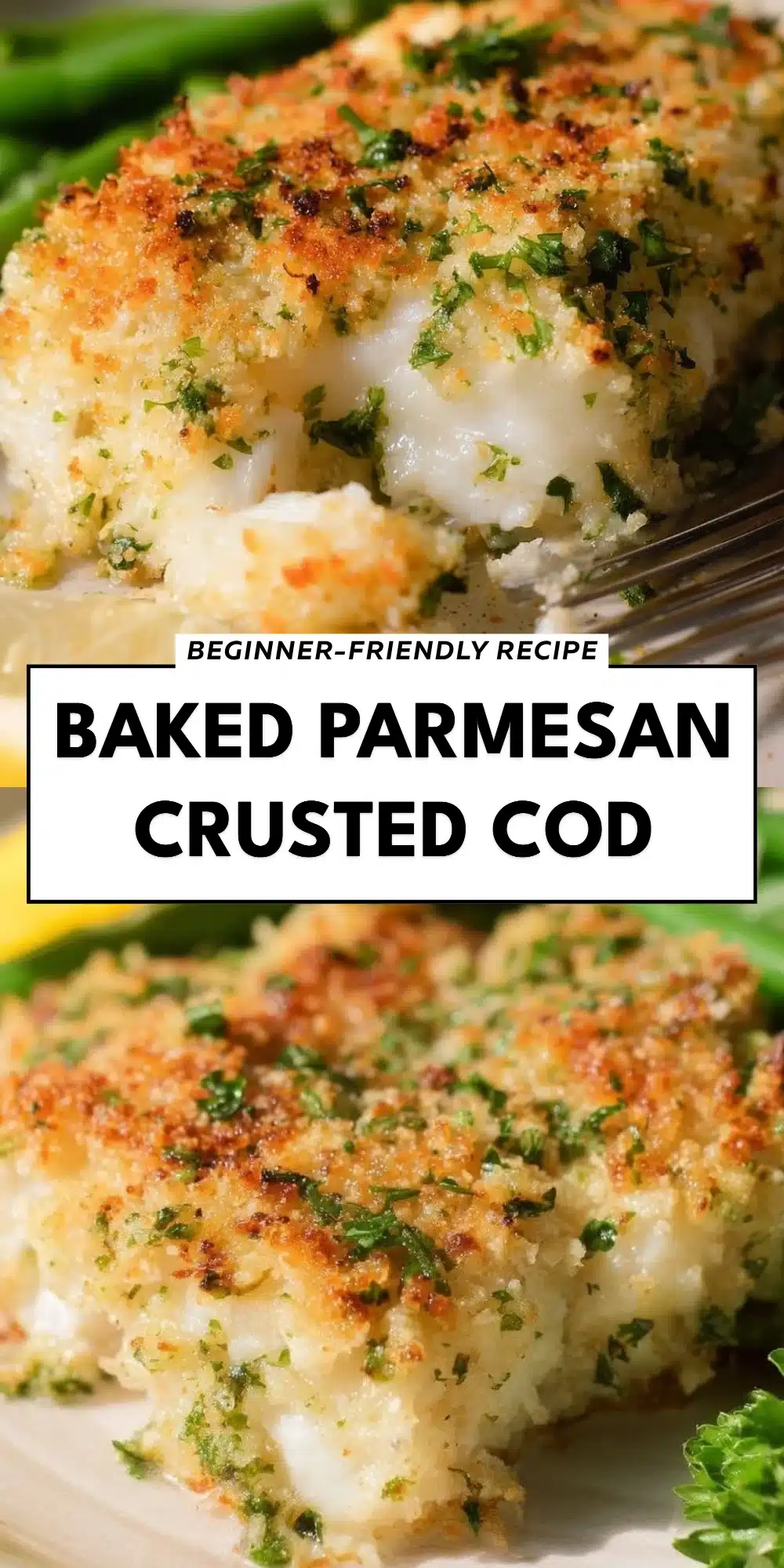 Baked Parmesan Crusted Cod