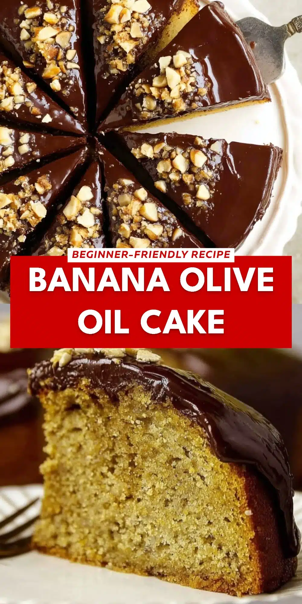 Banana Olive Oil Cake