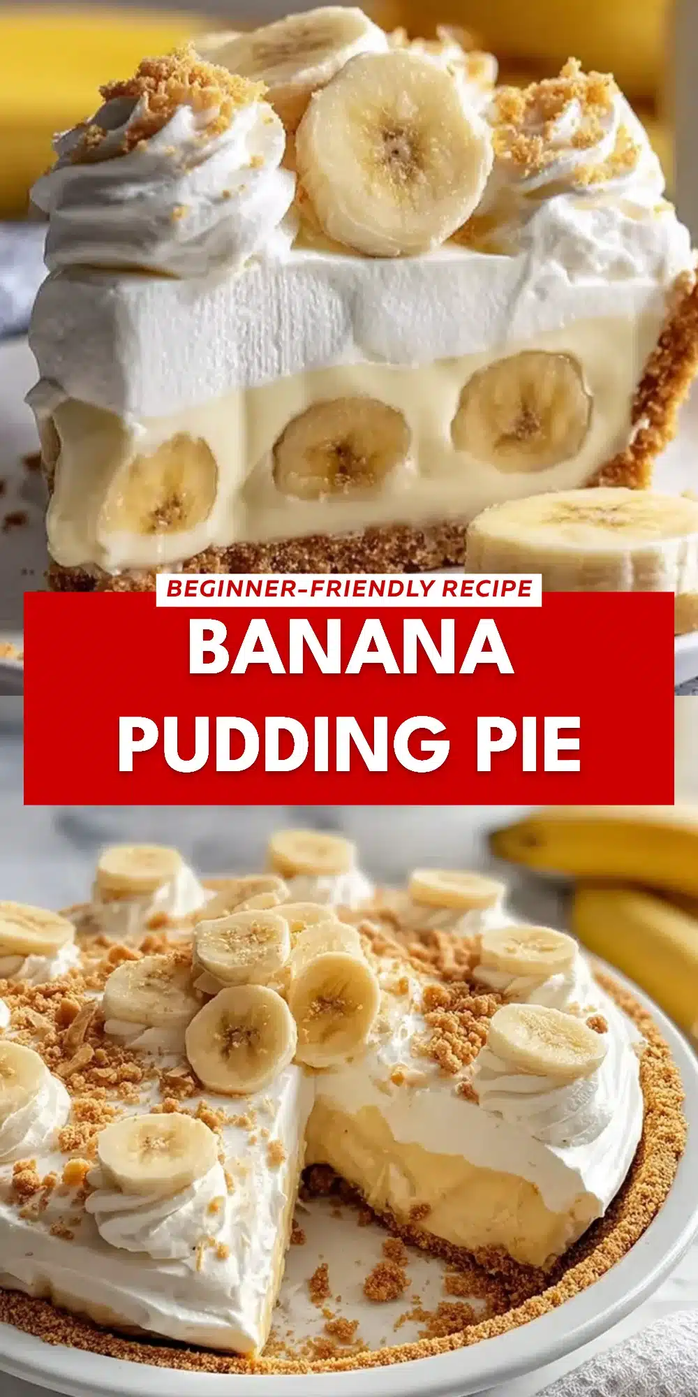 Banana Pudding Pie