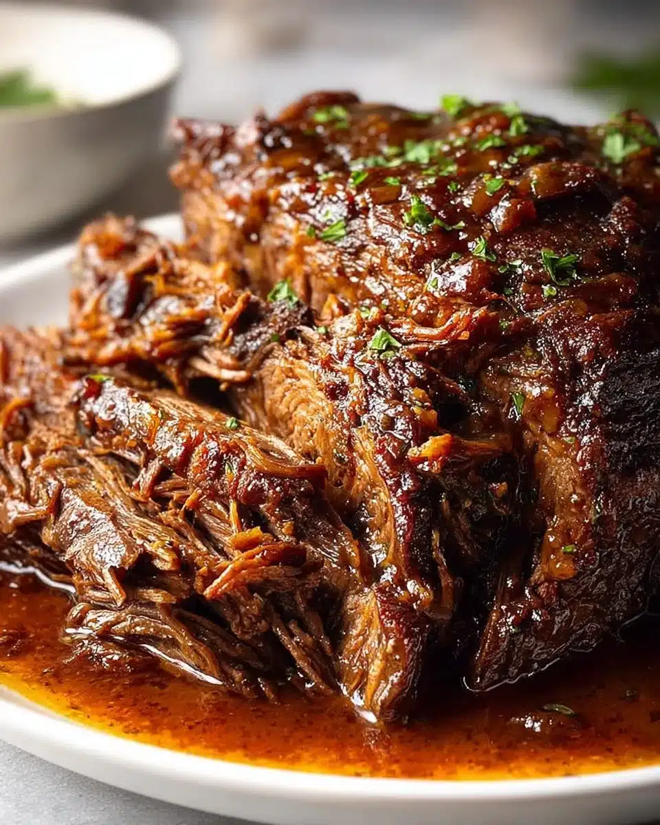Slow Cooker Beef Brisket with Savory Gravy